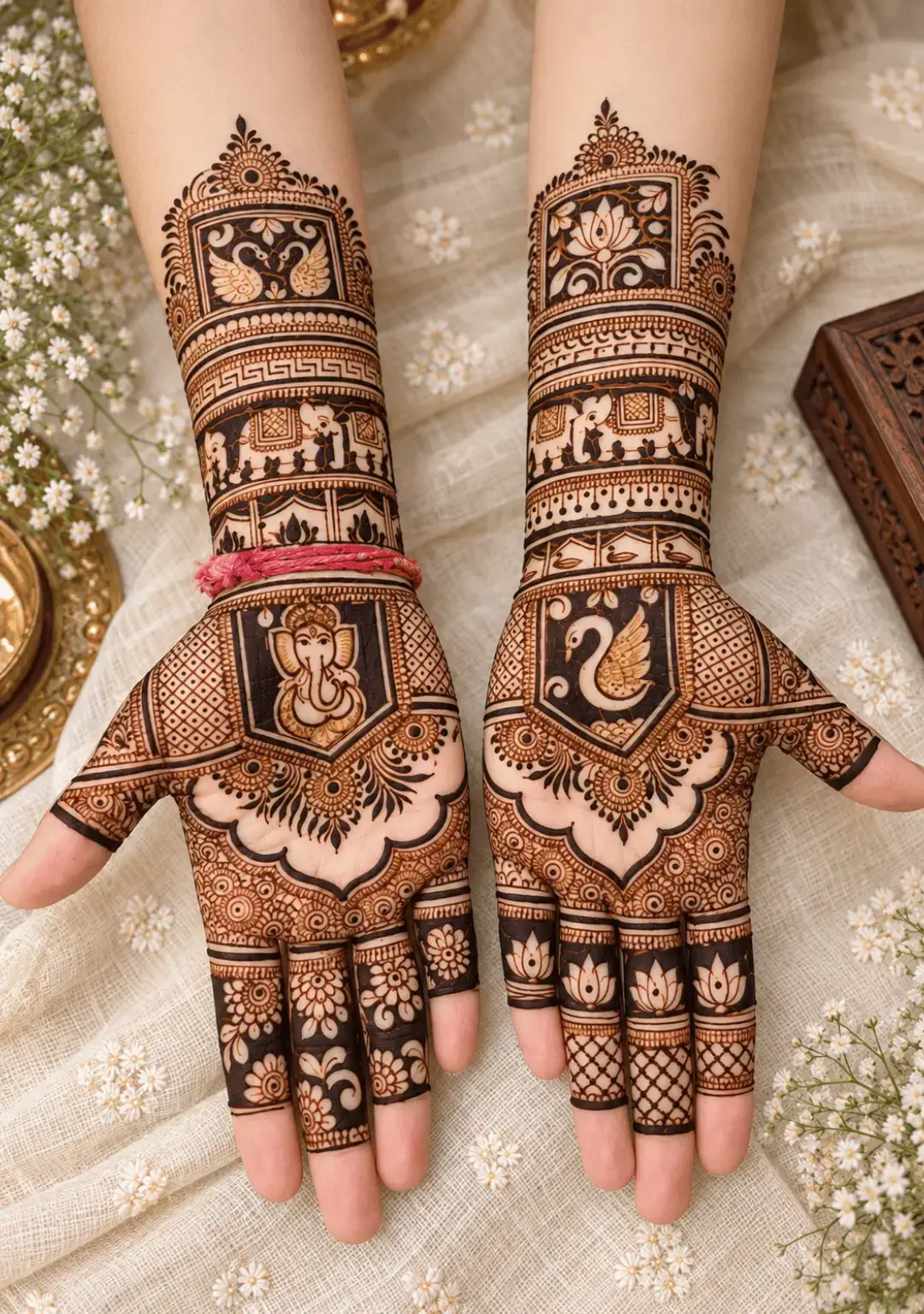 Beautiful Diwali Special Mehndi Design for Both Hands 🪔 | Stylish ...