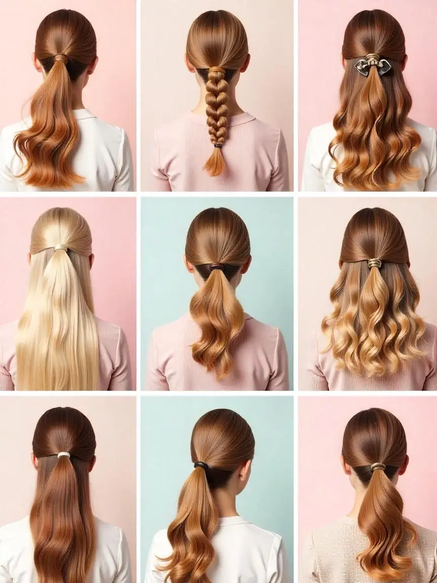 Simple Daily Routine Hairstyles for Girls