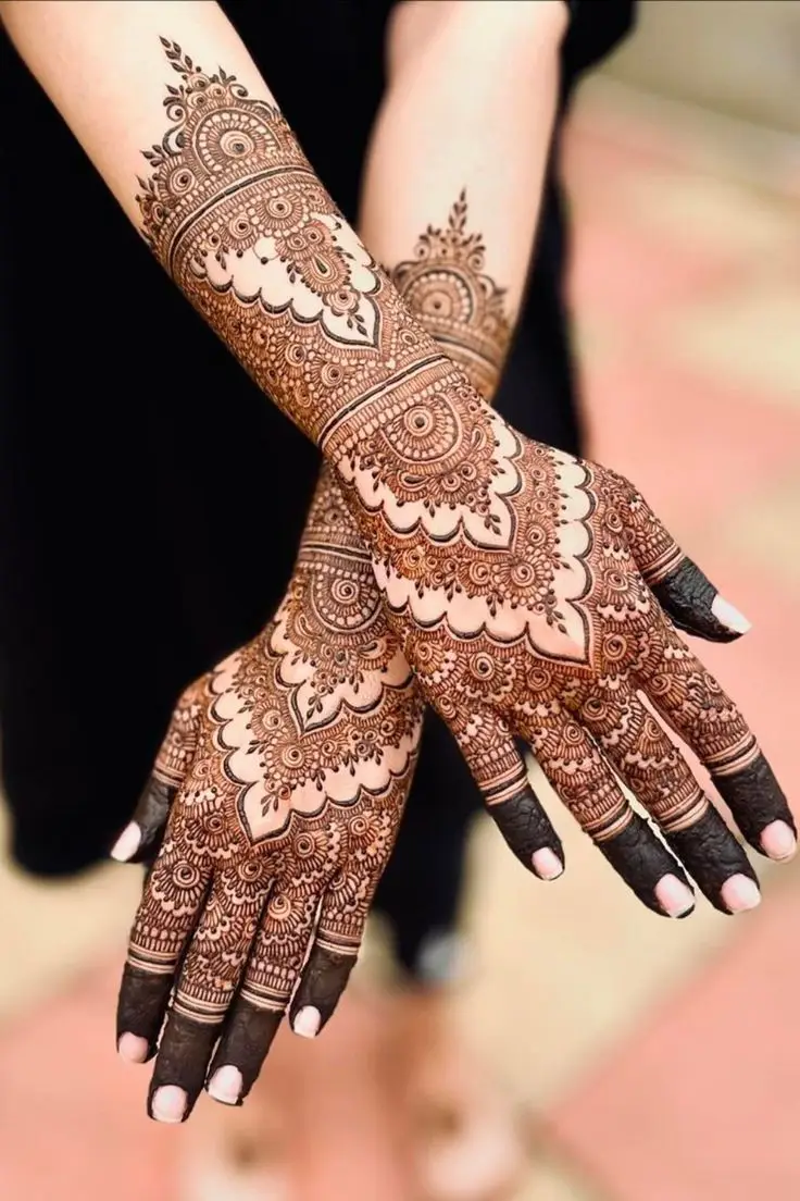 Beautiful Bridal Hands look